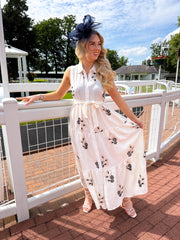 The Bailey - Crotchet Floral Shirt Dress