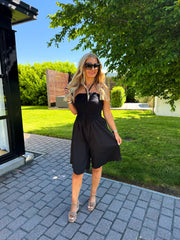 The Isla - Tie Neck Jumpsuit