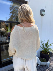 The Rose - Floral Detail Knit Top