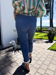 The Becca - Denim Look Jogger
