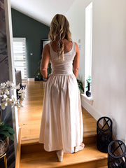 The Lainey - Sleeveless Midi Dress