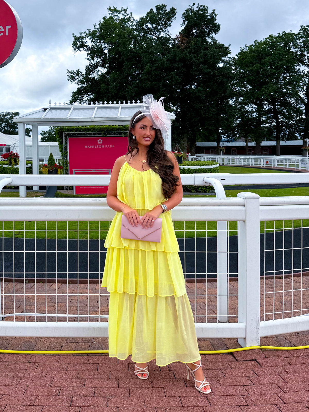 The Millie - Yellow Ruffle Maxi Dress