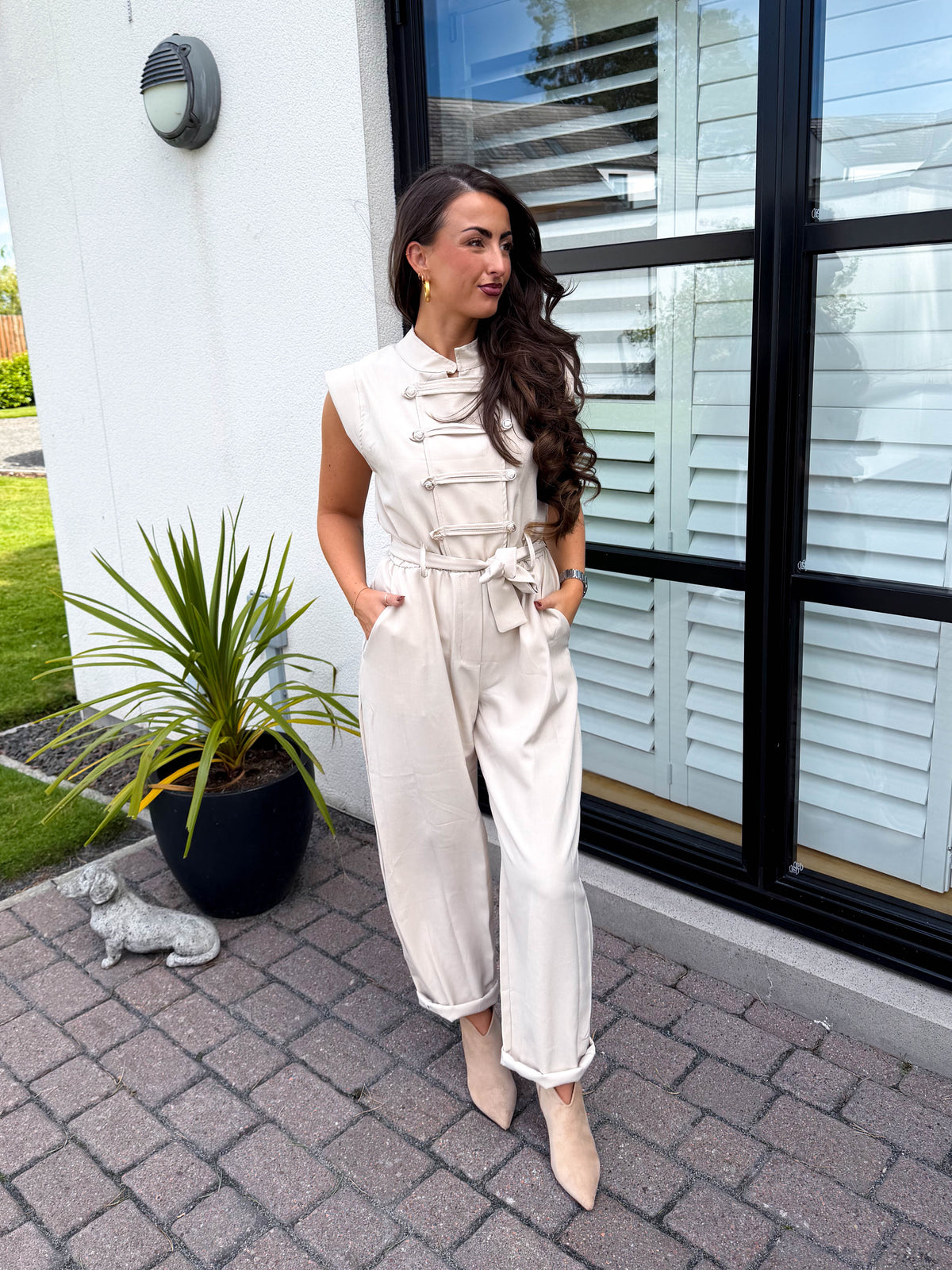 The  Harriet - Military Style Jumpsuit