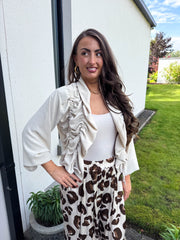 The Rhianan - Ruffle Cardigan