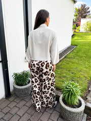 The Georgia - Leopard Print Trouser