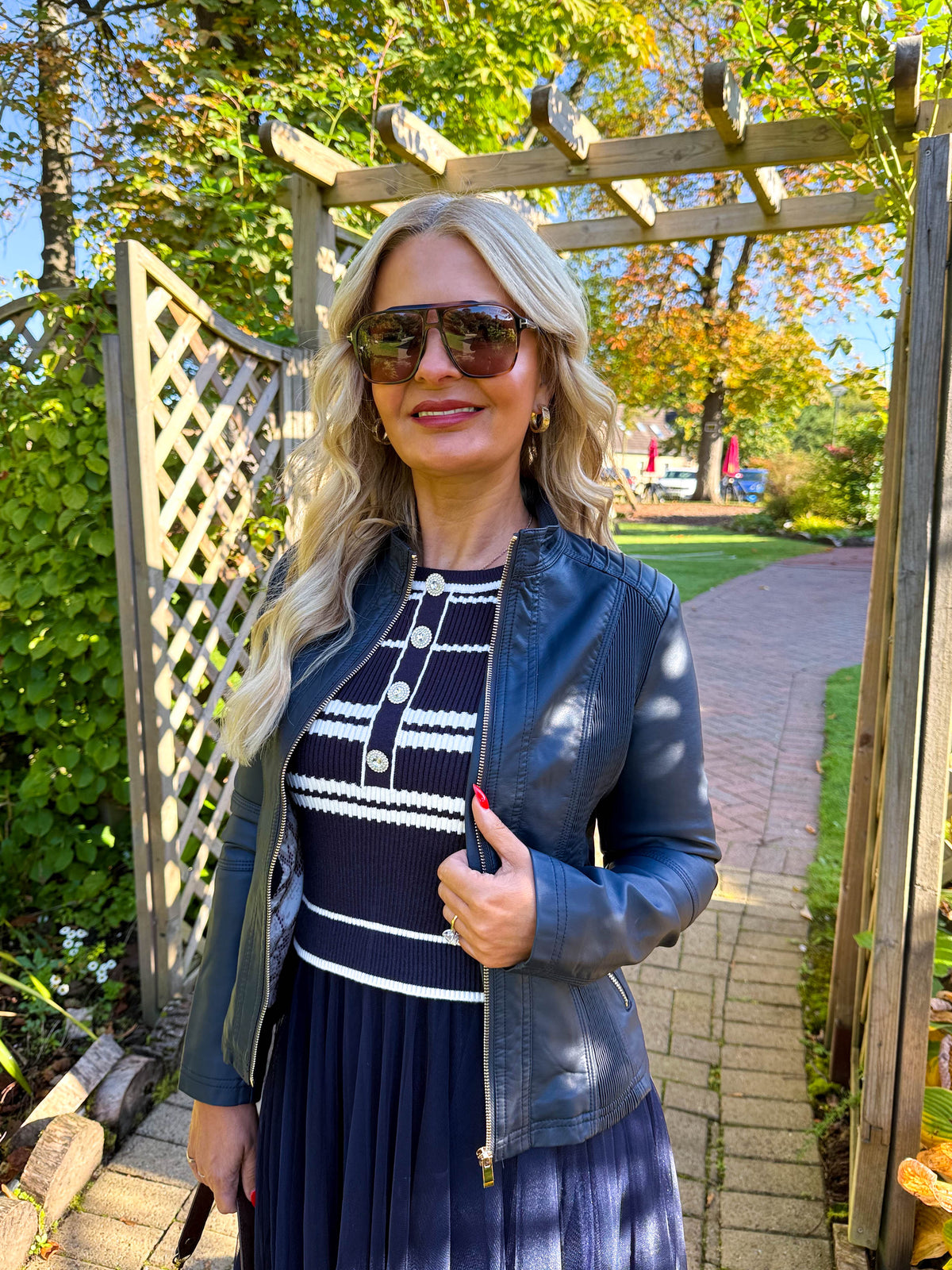 The Tylie - Faux Leather Jacket