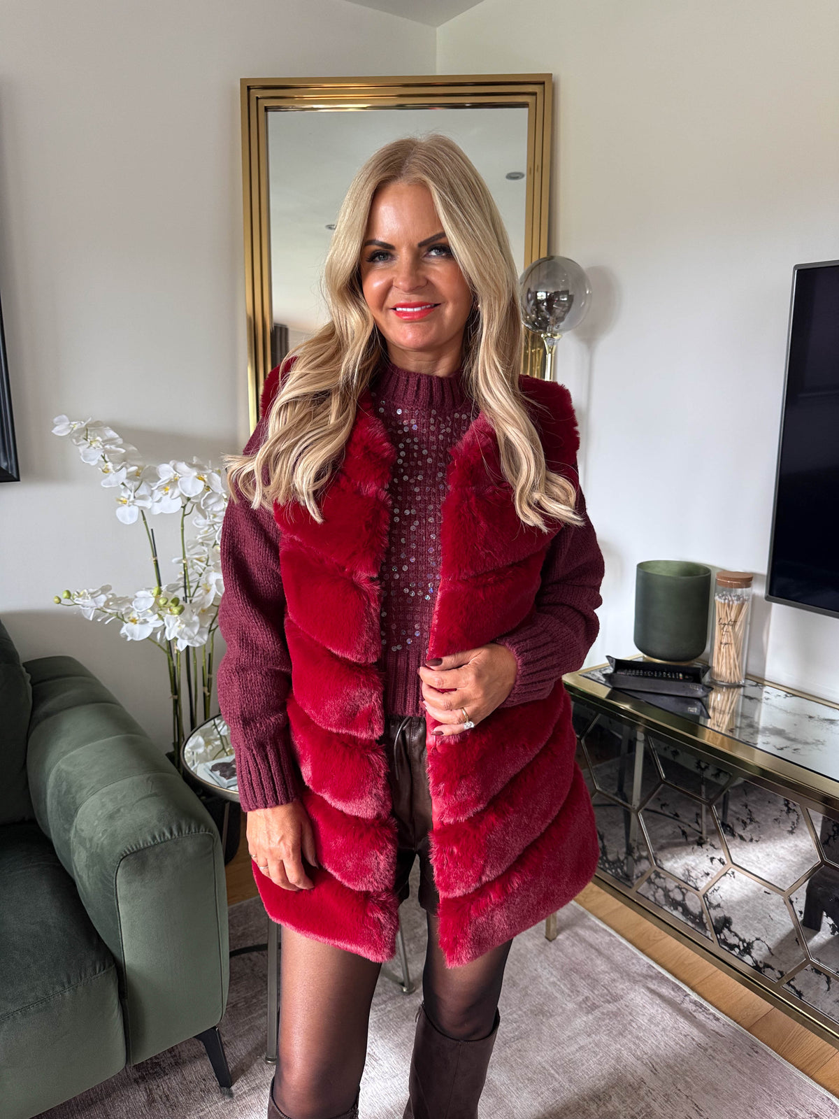 The Josie- Faux Fur Gilet