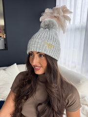 The Bee - Bee Embroidered Knitted Hat