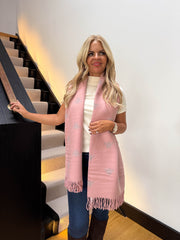 The Iona- Bee Detailing Scarf