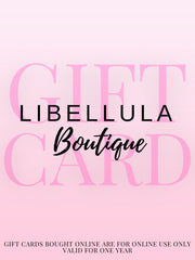 Libellula Boutique Gift Card