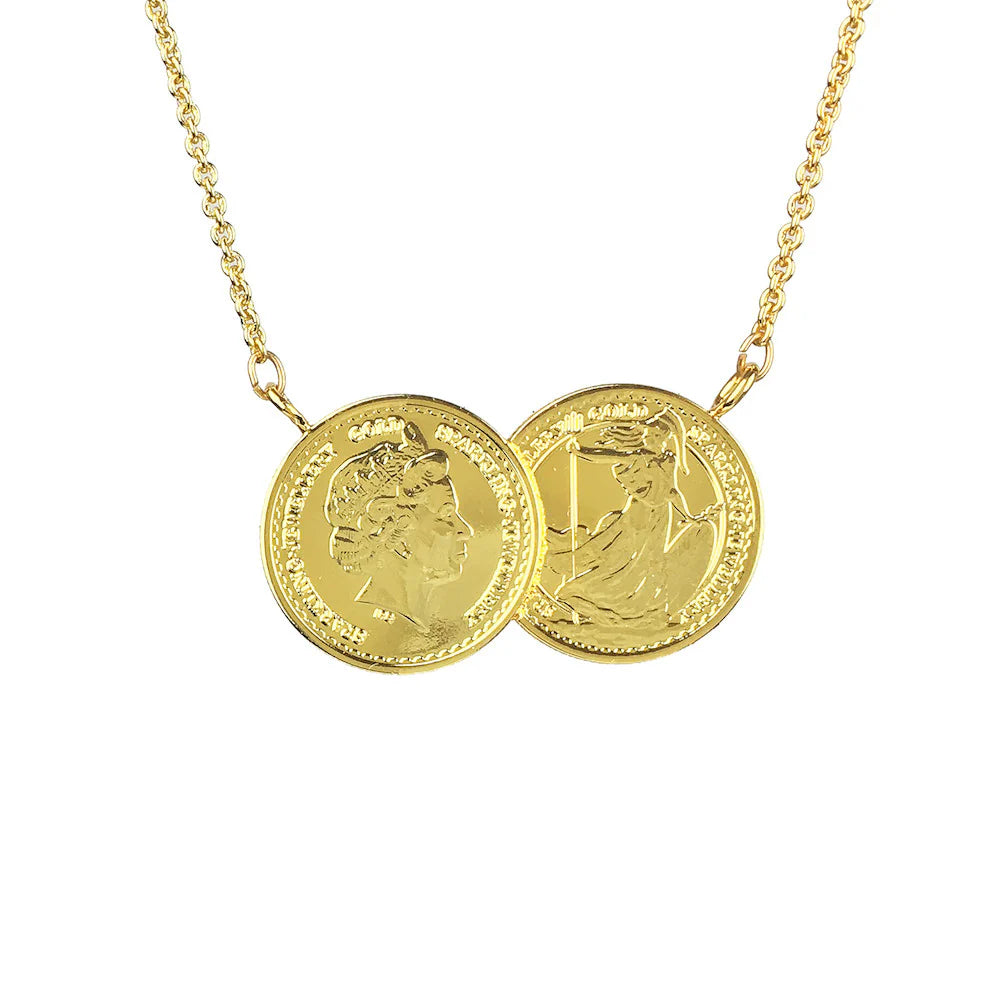 The Two Coin Necklace