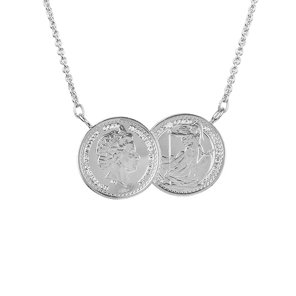 The Two Coin Necklace