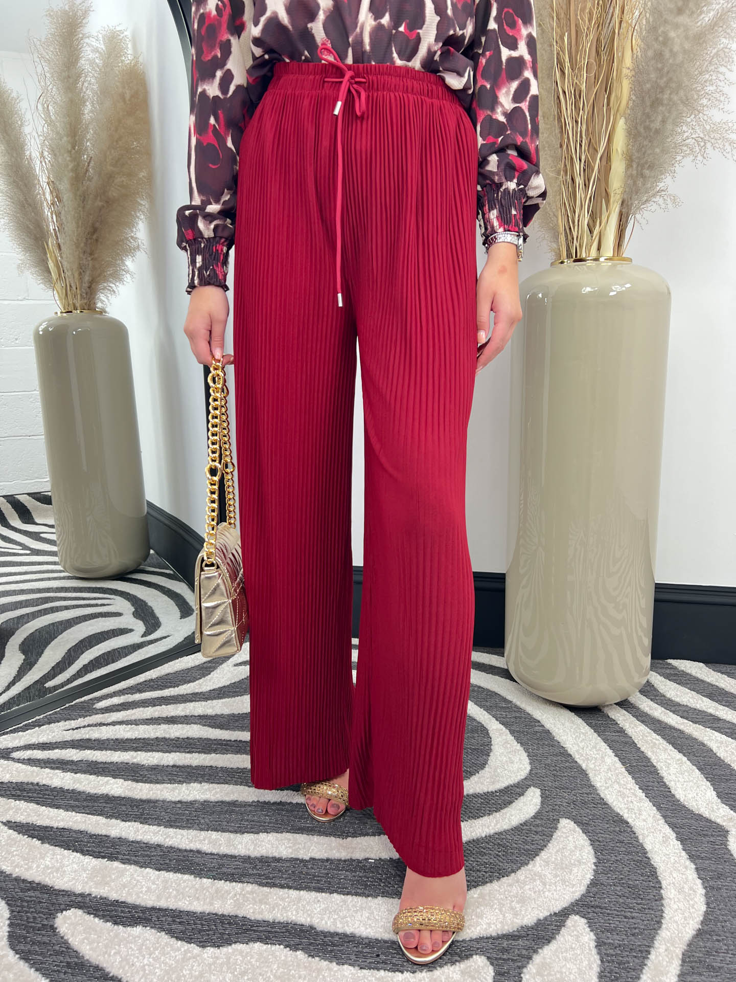 The Lillie - Pleated Trousers