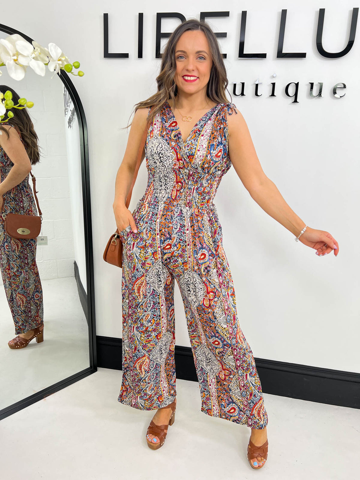 The Lila - Abstract Jumpsuit