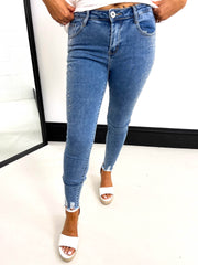 The Remi- Embellished skinny jean