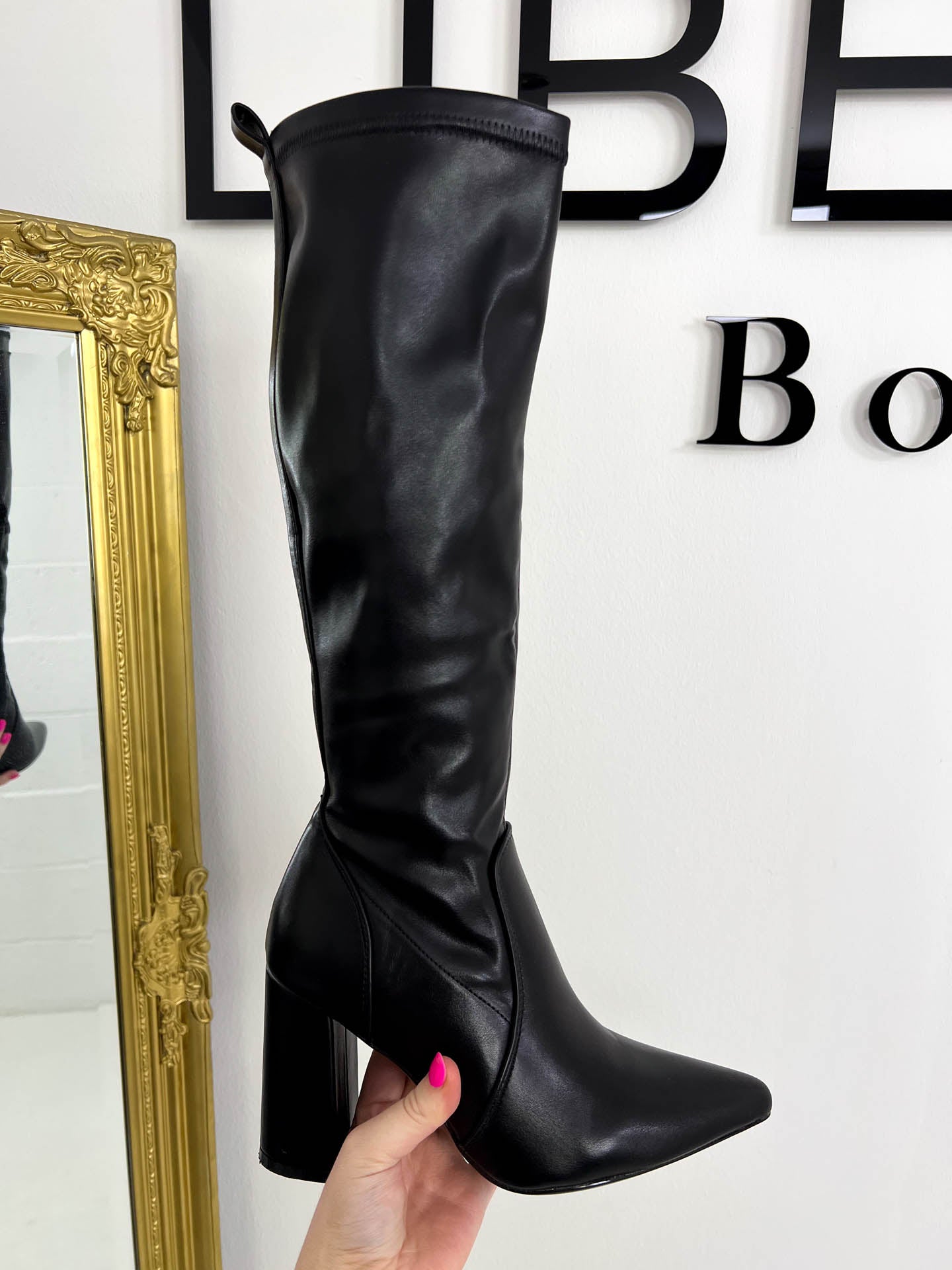 The Sienna - Knee High Heeled Boots