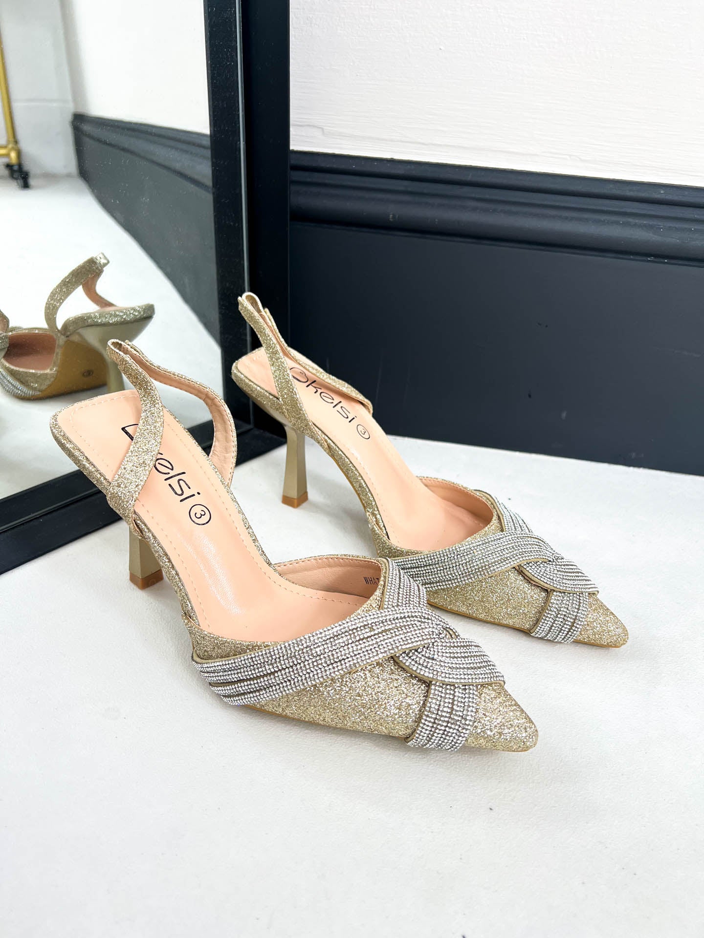 The Tiffany - Diamante Sparkle Heels
