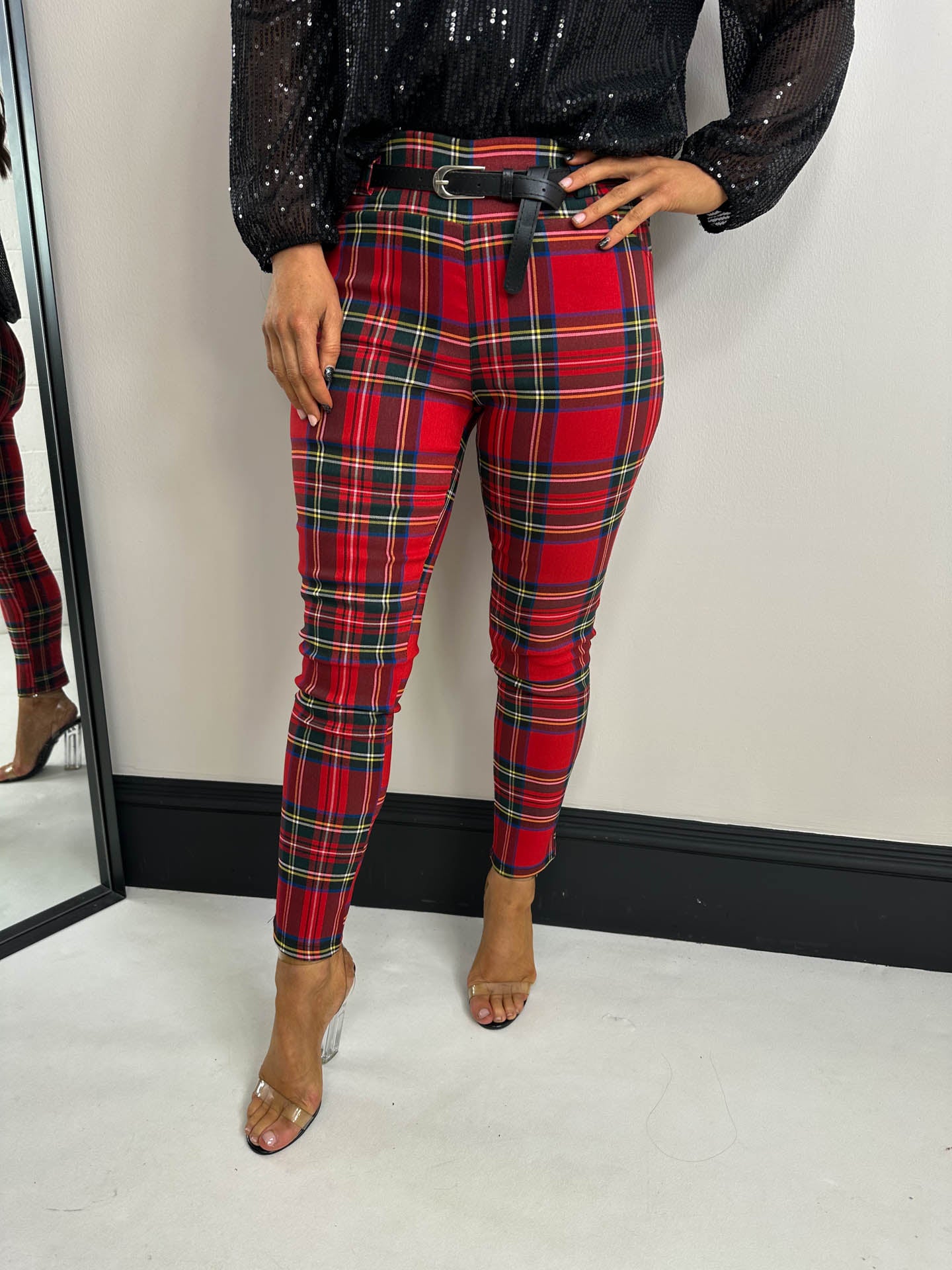 The Steph - Tartan Trousers