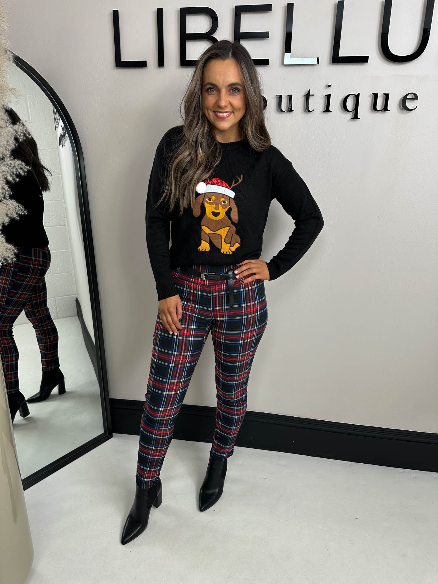 The Steph - Tartan Trousers