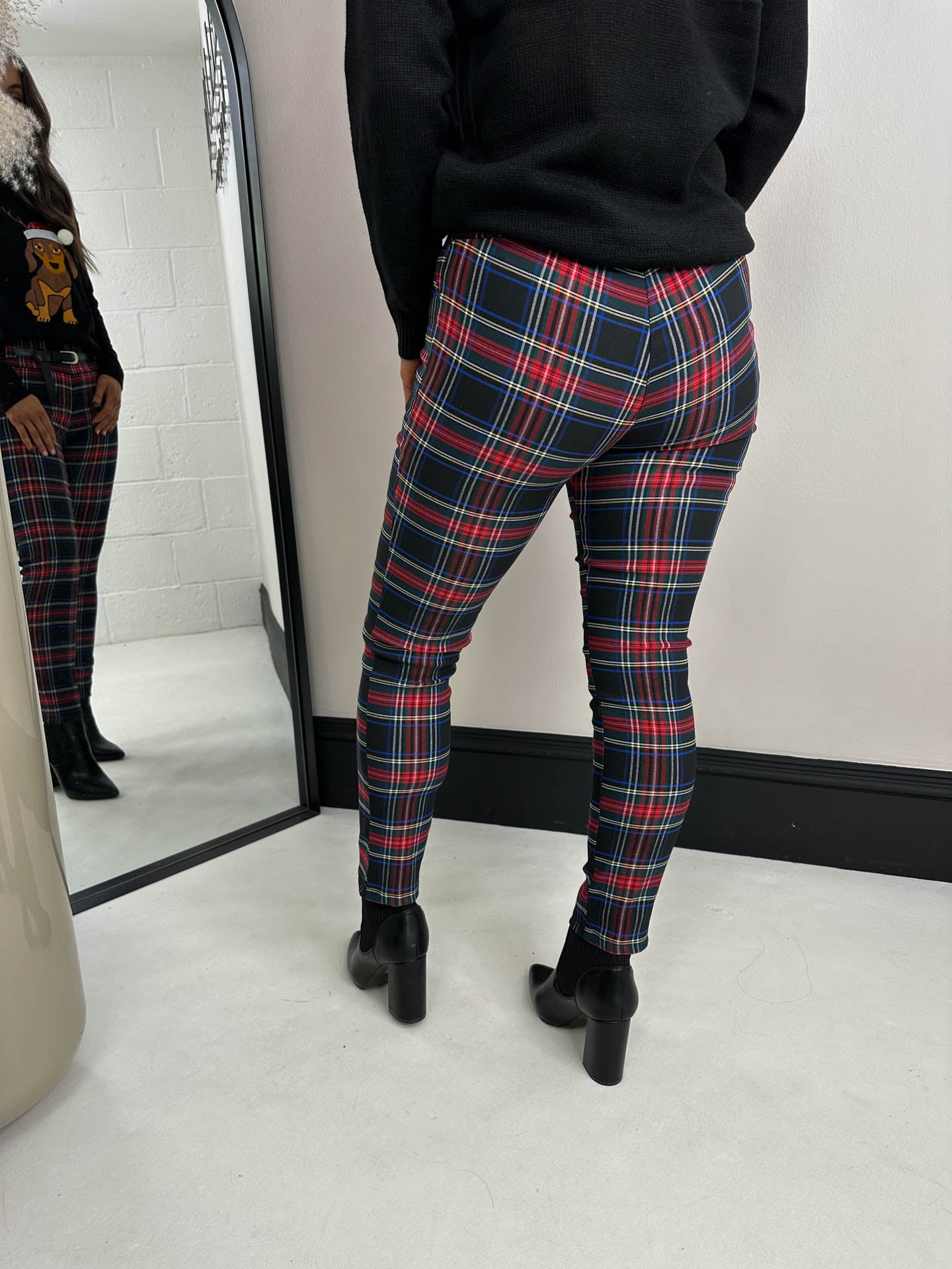 The Steph - Tartan Trousers