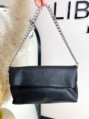 The Stella - Chain Fold Over Bag