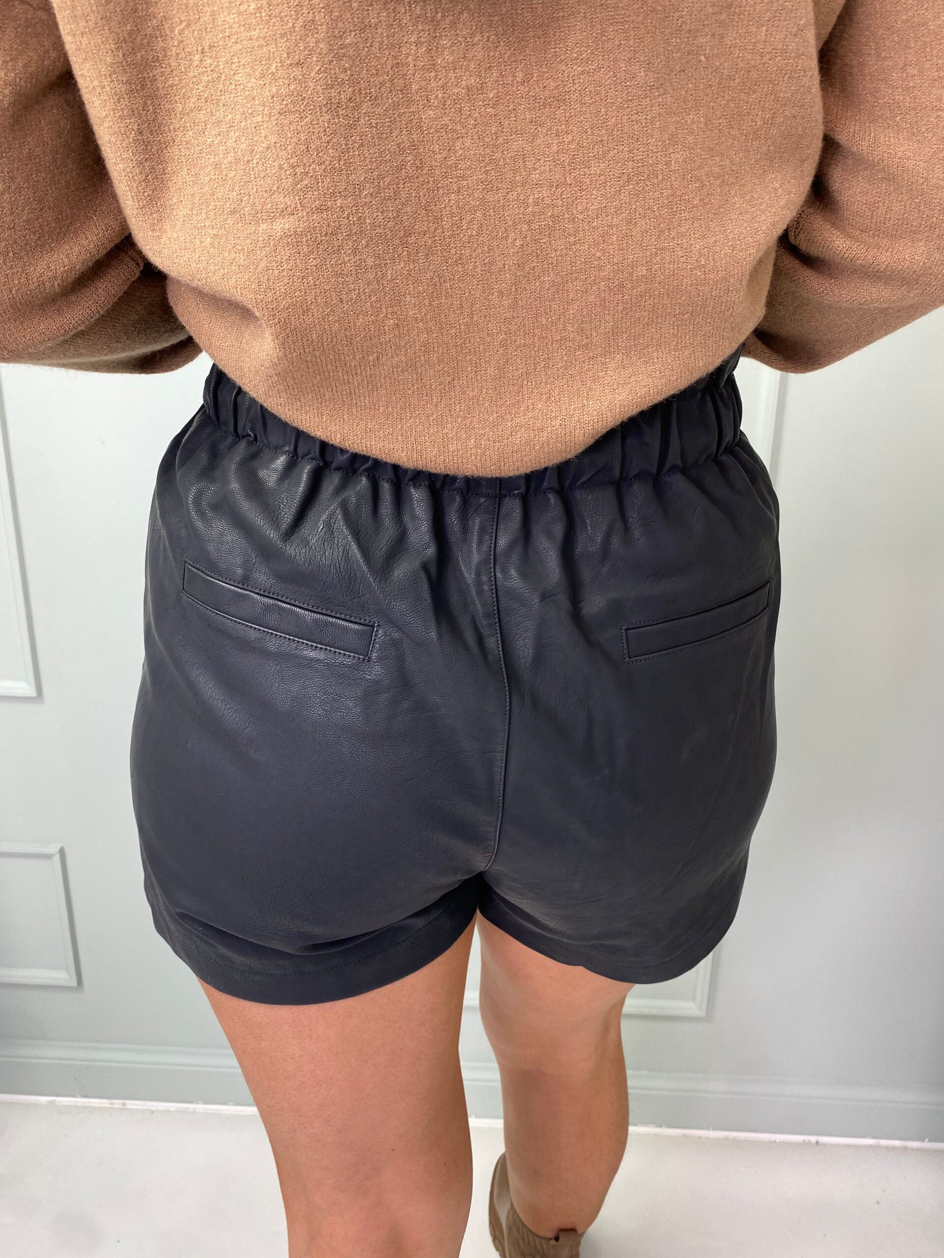 The Mila - Leather Shorts