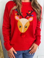 The Alden - Red Rudolph Knit